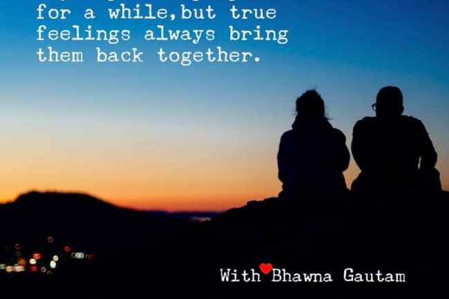 CAN TRUE FEELINGS OVERCOME ANY MISUNDERSTANDING?