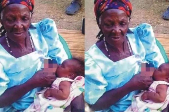 82-YEAR OLD WOMAN ALLEGEDLY WELCOMES FIRST CHILD AFTER 57 YEARS IN MARRIAGE 
