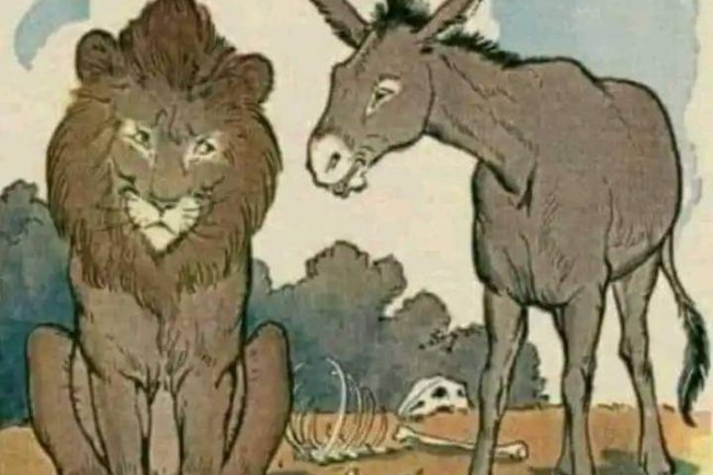 FABLE: DON'T ARGUE WITH “DONKEYS”