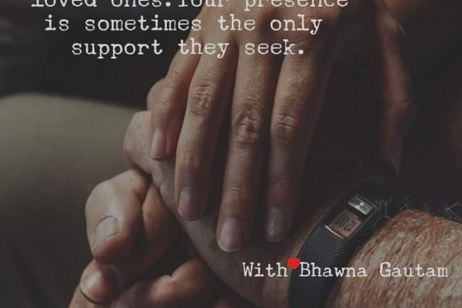 ARE YOU ALWAYS PRESENT FOR YOUR LOVED ONES?