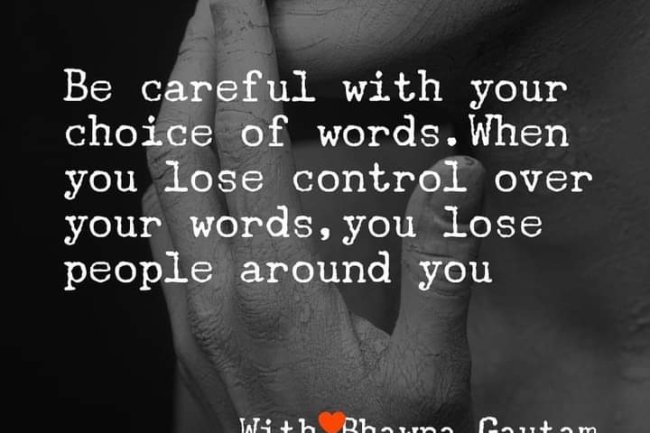 HOW DO OUR WORDS AFFECT OUR RELATIONSHIP?