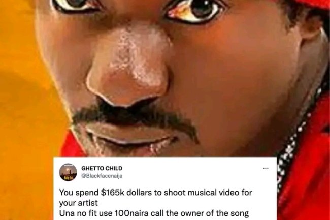 BLACKFACE ACCUSES ARTISTE OF STEALING SONG