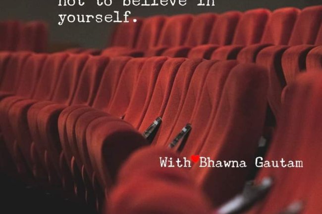 DO YOU BELIEVE IN YOURSELF?