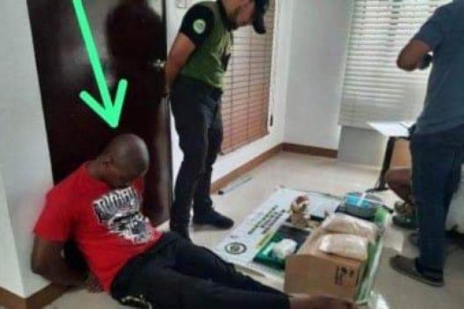 NIGERIAN ARRESTED IN PHILIPPINES DURING DRUG RAID