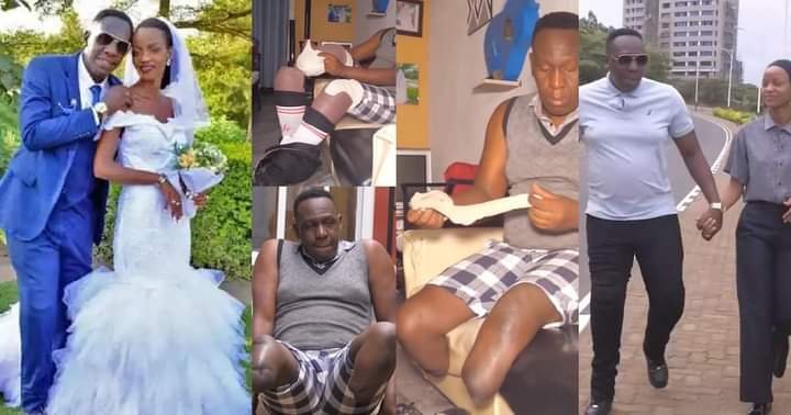 NEWLY MARRIED LADY DISCOVERS HUSBAND HAS NO LEGS AFTER THEIR WEDDING 