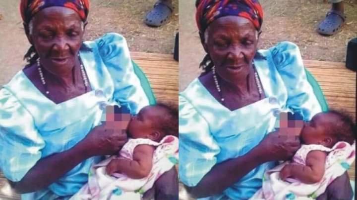 82-YEAR OLD WOMAN ALLEGEDLY WELCOMES FIRST CHILD AFTER 57 YEARS IN MARRIAGE 