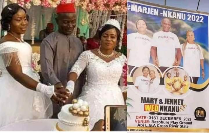 PEOPLE IN SHOCK AS 65-YEAR-OLD MAN MARRIES TWO SISTERS ON SAME DAY IN CROSS RIVER