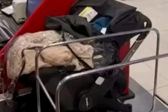COUPLE ABANDON BABY AT AIRPORT CHECK-IN OVER BOARDING PASS 