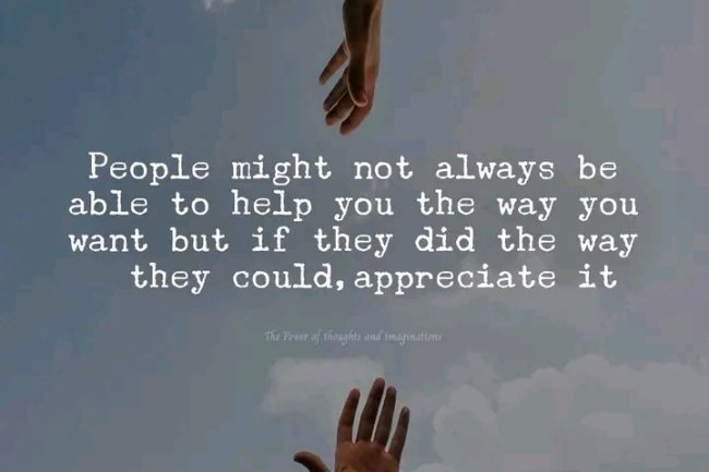 HOW DO YOU DEAL WITH UNAPPRECIATIVE PEOPLE?