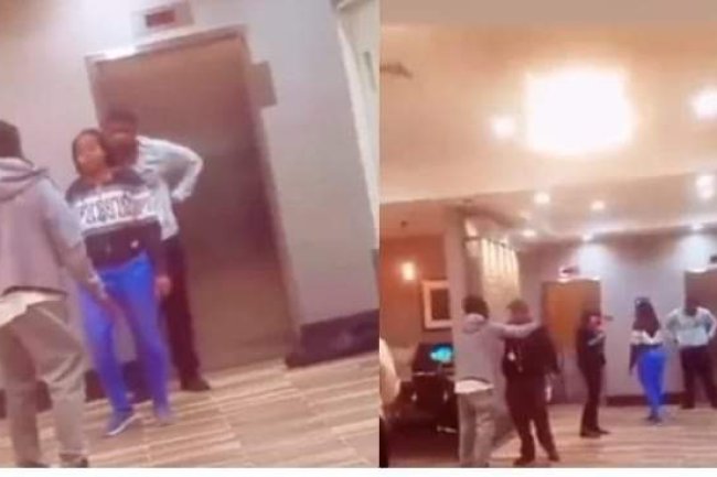MAN BURST INTO TEARS AT HOTEL AS HE NABS HIS WIFE WITH HER LOVER