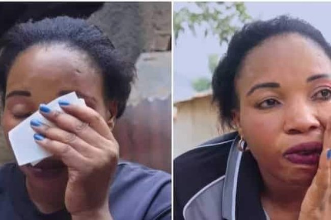 "SHE DENIED ME” - MUM OF 5 SHEDS TEARS IN VIDEO AS HUSBAND DUMPS HER, MOVES IN WITH HER SISTER