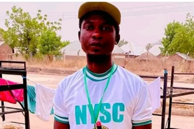 CORPS MEMBER DIES IN A MOTOR ACCIDENT ON HIS POP DAY