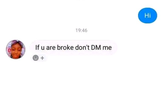 WHAT IS YOUR RESPONSE TO HER MESSAGE?