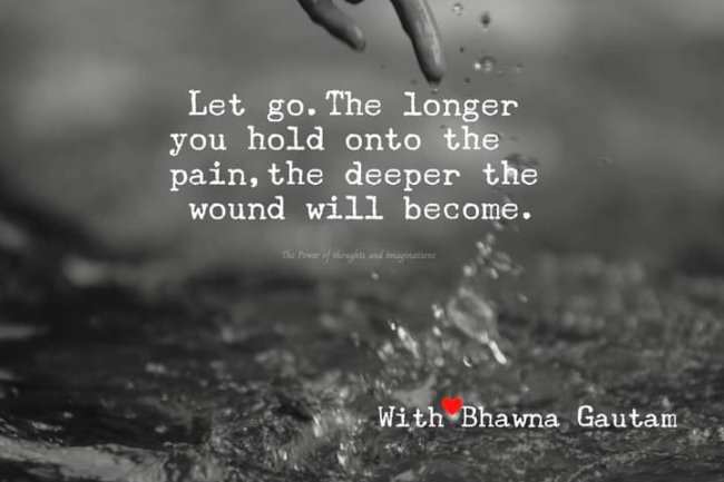 WHY IS IT IMPORTANT TO LET GO OF CERTAIN EMOTIONS?