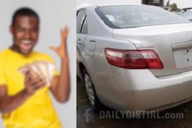 MAN WHO TOOK A LOAN TO BUY CAR FOR UBER BUSINESS CELEBRATES AFTER HE SUCCEEDED 