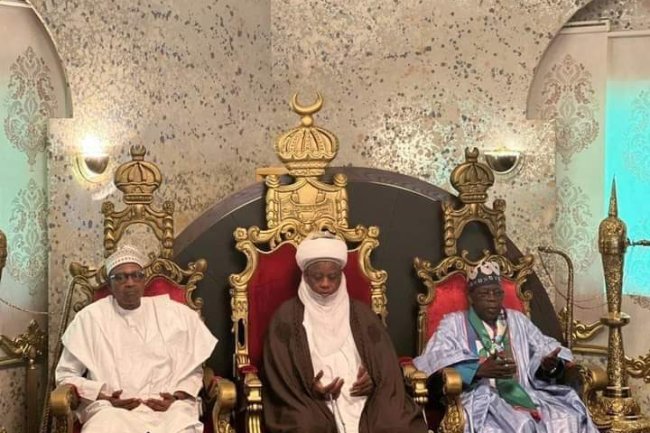 I AM HERE TO SEEK YOUR BLESSINGS, ENDORSEMENT, TINUBU TELLS SULTAN OF SOKOTO
