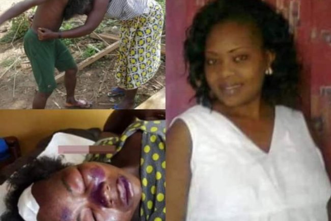 MAN MERCILESSLY BEATS HIS WIFE BECAUSE SHE WOKE HIM UP FOR SNORING