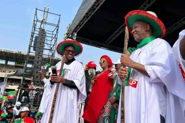 PHOTOS: PETER OBI THANKS THE PEOPLE OF LAGOS STATE