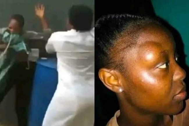 MOTHER BEATS DAUGHTER MERCILESSLY FOR FAILING TO MARRY AN OLD MAN FROM ABROAD