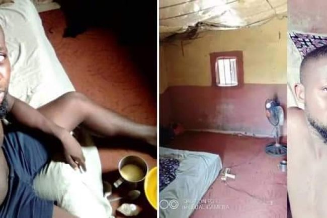 "I WISH I CAN FIND LOVE IN MY POVERTY" – NIGERIAN MAN CRIES OUT AS HE SHARES PHOTOS OF HIS APARTMENT
