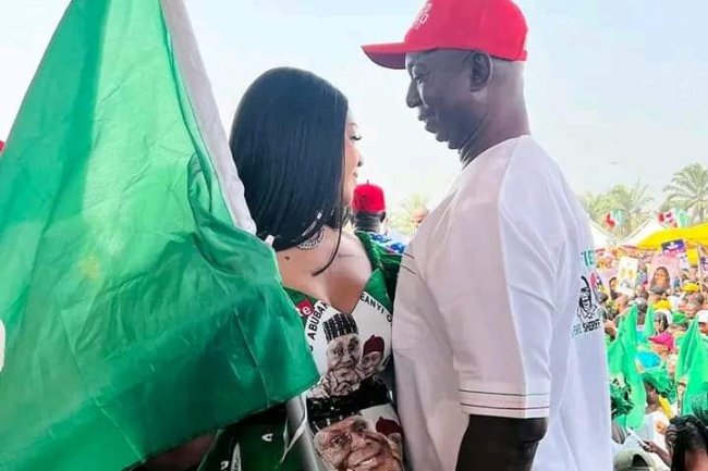 I’LL NEVER LEAVE YOUR SIDE, REGINA DANIELS ASSURES BILLIONAIRE HUBBY