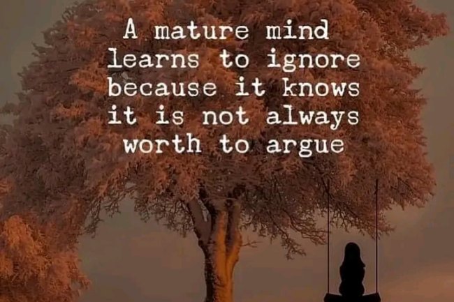 DO YOU SHOW MATURITY IN YOUR RELATIONSHIP? 