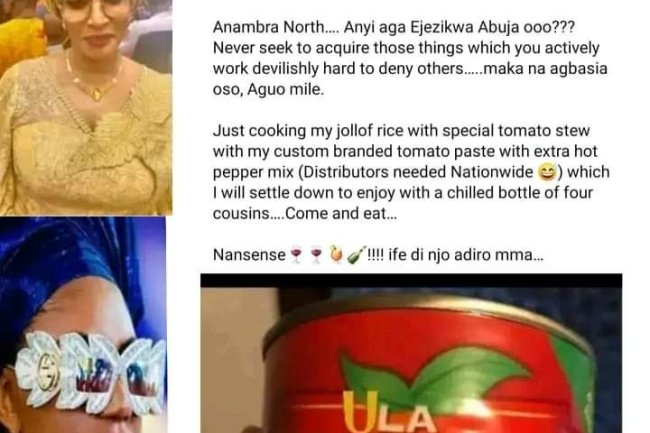 BIANCA OJUKWU MOCKS EBELE OBIANO AFTER LOSING HER SENATORIAL ELECTION