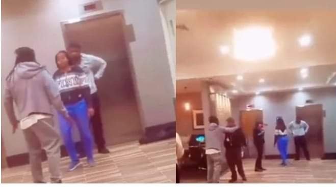 MAN BURST INTO TEARS AT HOTEL AS HE NABS HIS WIFE WITH HER LOVER