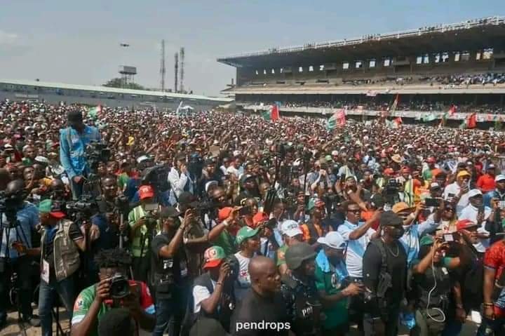 PHOTOS: PETER OBI THANKS THE PEOPLE OF LAGOS STATE