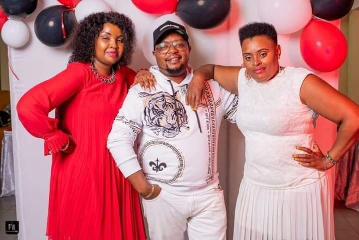 PHOTOS: KENYAN SINGER CELEBRATES VALENTINE WITH HIS TWO WIVES