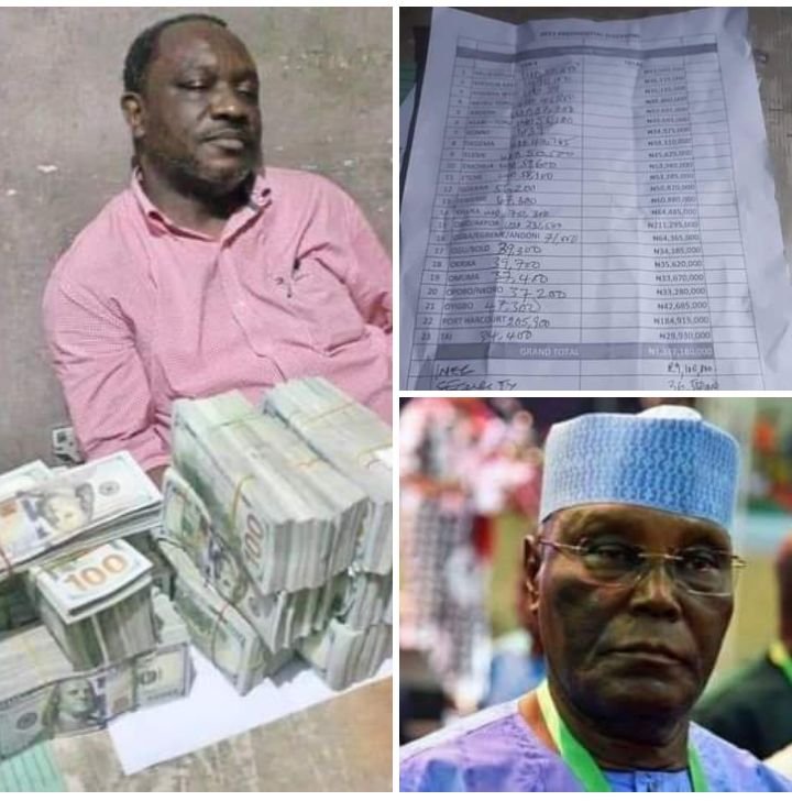 REPS MEMBER ARRESTED WITH A WHOPPING $500,000 CASH MEANT TO BRIBE INEC, SECURITY AND BUY VOTES FOR ATIKU IN RIVERS STATE