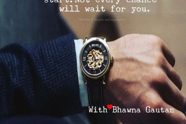 ARE YOU DELAYING THE START?