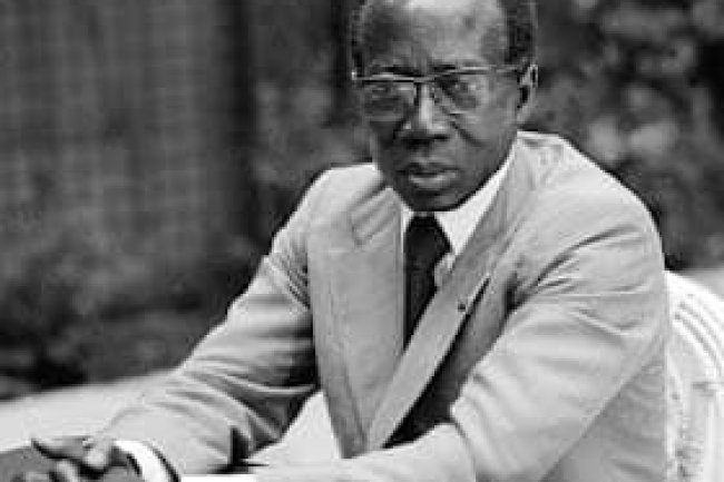 LÉOPOLD SÉDAR SENGHOR, FIRST PRESIDENT OF SENEGAL AND MAJOR PROPONENT OF THE CONCEPT OF NEGRITUDE 