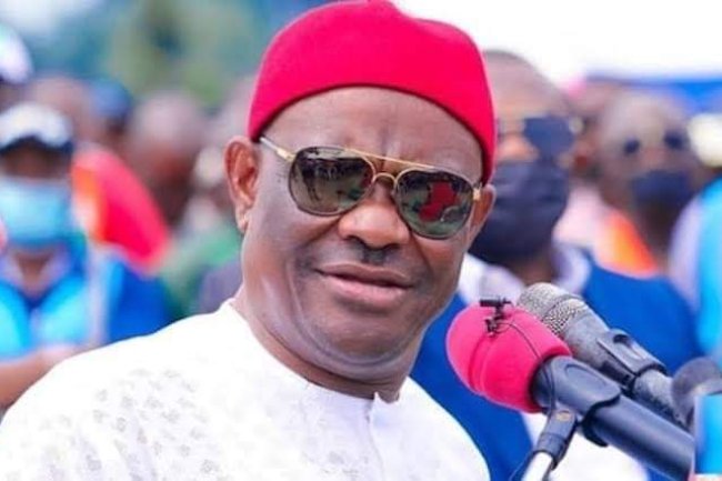 WIKE MOCKS ATIKU, PDP LEADERS OVER PROTEST AT INEC OFFICE