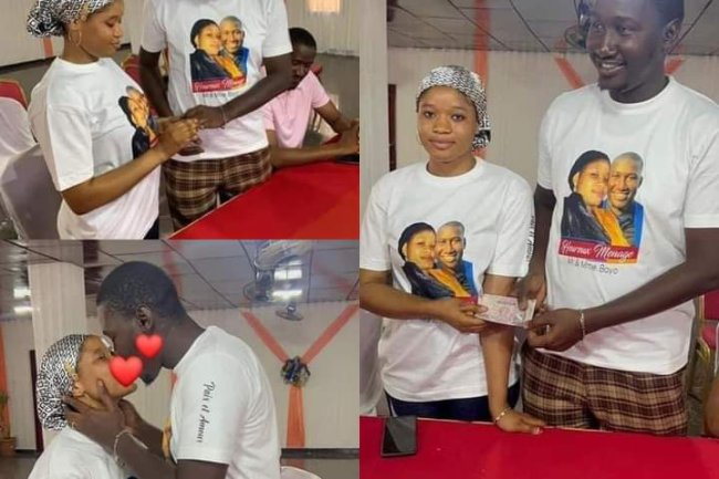 "WEDDING IS NOT EXPENSIVE, STOP TRYING TO IMPRESS PEOPLE" - LADY SAYS AS SHE SHARES PHOTOS FROM HER SIMPLE WEDDING