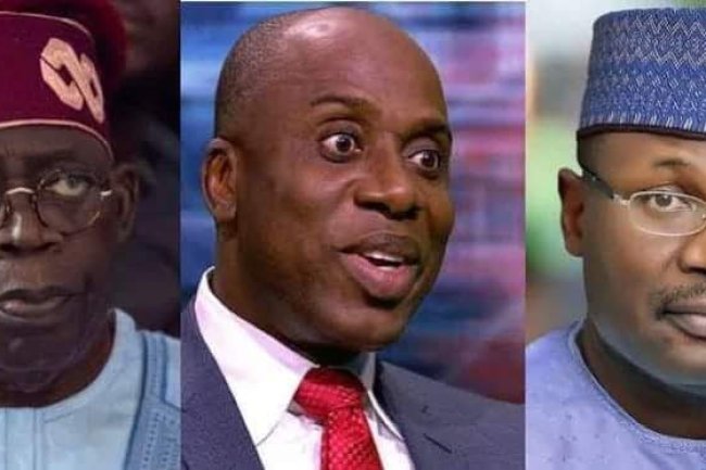 INEC UNDER MAHMOOD IS HOPELESS AS HE HAS BEEN PROMISED APPOINTMENT UNDER TINUBU - AMAECHI  