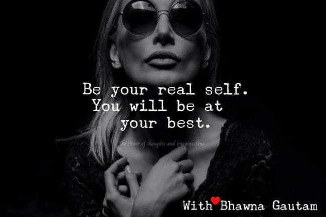 HOW DOES BEING OUR TRUE SELVES HELP US IN LIFE?