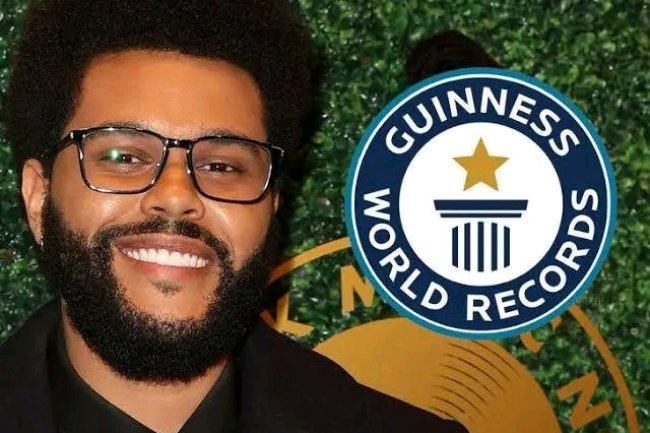 THE WEEKND SETS GUINNESS RECORD AS WORLD’S MOST POPULAR ARTIST