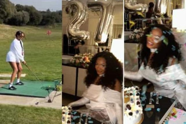 TEMI OTEDOLA HOLDS GOLF TOURNAMENT, SHARES OFFICIAL PHOTOS, VIDEOS FROM BIRTHDAY PARTY 