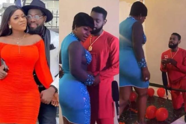 MAY IT TURN INTO REALITY – DESTINY ETIKO AND JERRY WILLIAMS’ ENGAGEMENT SCENE LEAVES FANS GUSHING – [VIDEO]