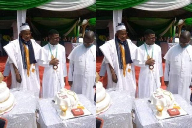 MEET REV. FR IBN IDRIS, CATHOLIC PRIEST WHOSE FATHER IS AN ISLAMIC CLERIC 