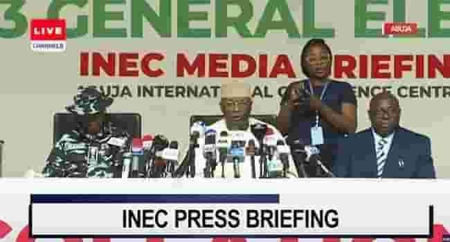 2023 ELECTION IS FREE, FAIR AND CREDIBLE - INEC CHAIRMAN 