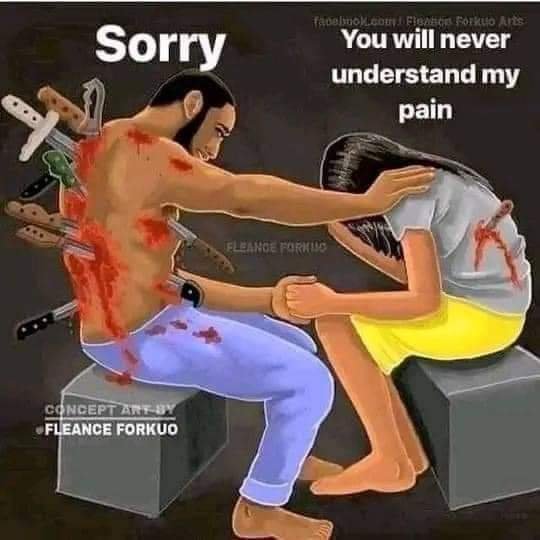 MEN HAVE PAINS TOO