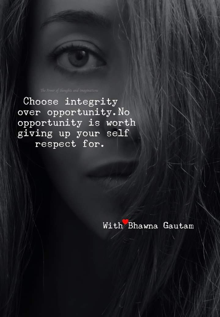 IS YOUR INTEGRITY YOUR TOP PRIORITY?