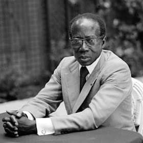 LÉOPOLD SÉDAR SENGHOR, FIRST PRESIDENT OF SENEGAL AND MAJOR PROPONENT OF THE CONCEPT OF NEGRITUDE 