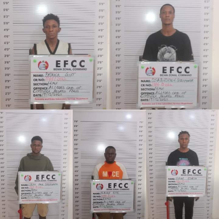 PHOTOS: COURT CONVICTS 14 INTERNET FRAUDSTERS IN EDO 