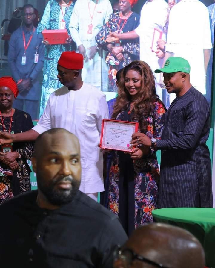 PHOTOS: NED NWOKO RECEIVES CERTIFICATE OF RETURN IN ABUJA