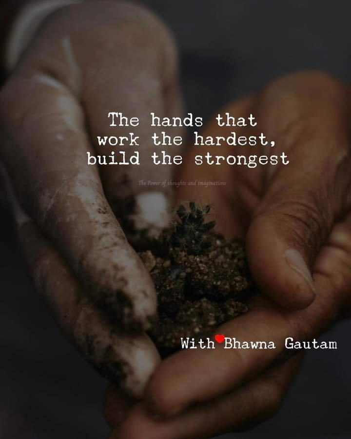 DOES HARD WORK BUILD A STRONG FOUNDATION FOR LIFE?