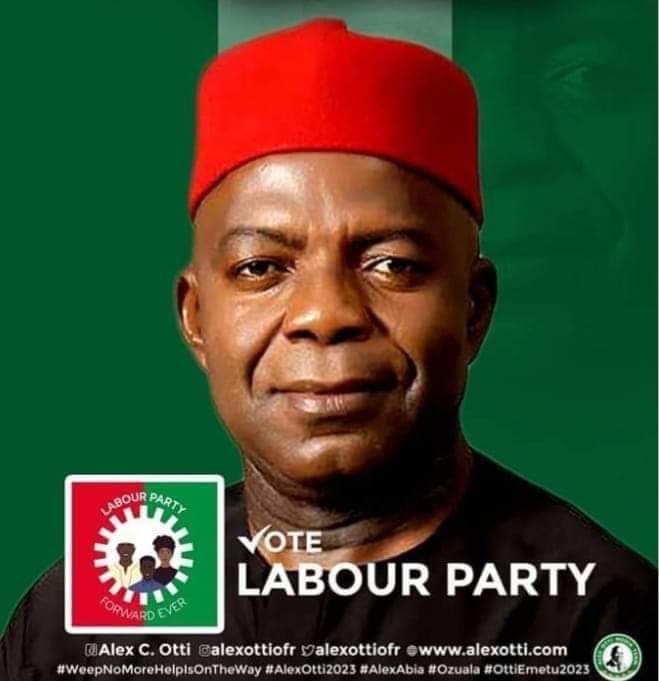 ABIA LP GOVERNORSHIP CANDIDATE, OTTI, IN EARLY LEAD, SWEEPS POLLING UNITS IN UMUAHIA