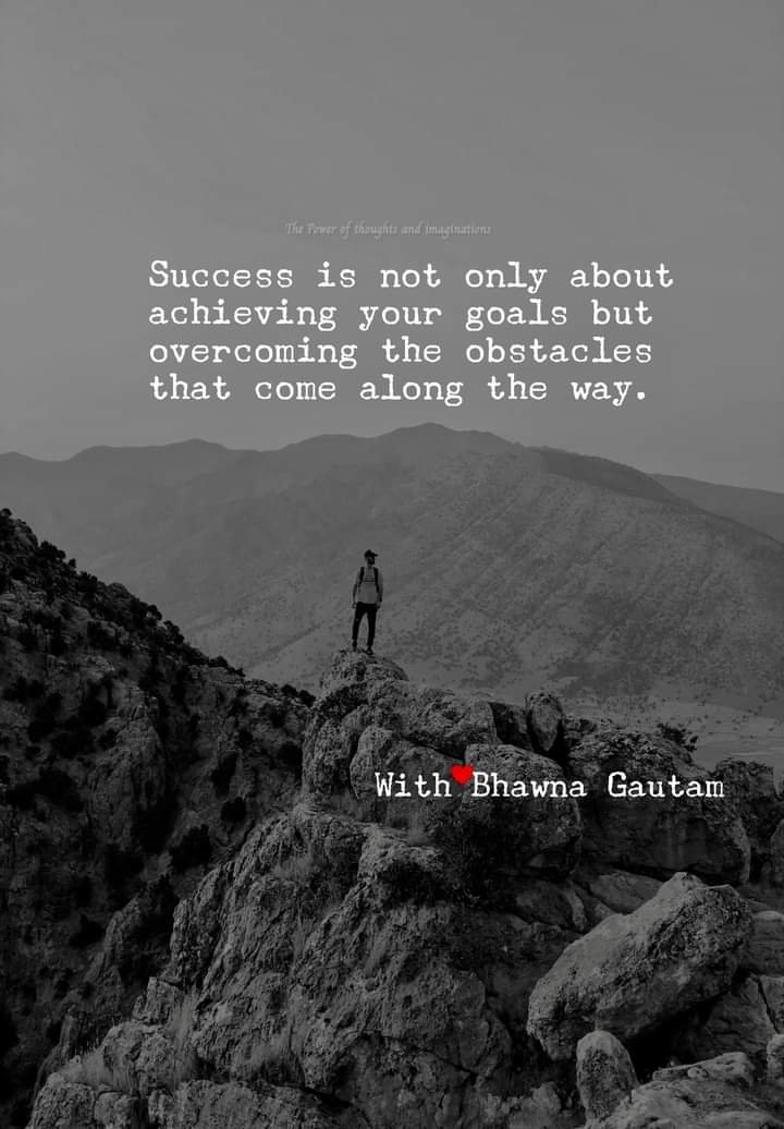 DOES SUCCESS INVOLVE MORE THAN ACHIEVING GOALS?